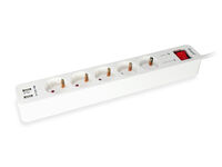 Regla Equipa 5 Tomas + 2 Puertos USB