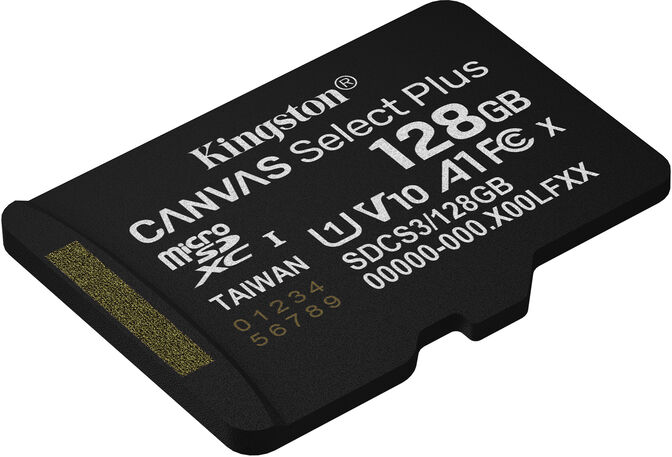 Tarjeta de Memoria Kingston Canvas Select Plus Gen3 150MB/s MicroSDHC UHS-I A1 128GB image number 3