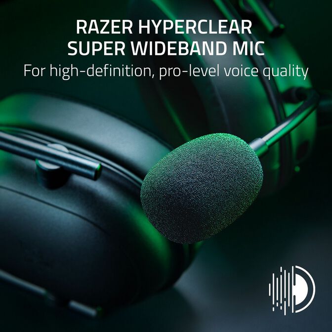 Auriculares Razer BlackShark V2 HyperSpeed Wireless/Bluetooth image number 1
