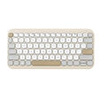 Teclado Asus Marshmallow KW100 Bluetooth Bege image number null