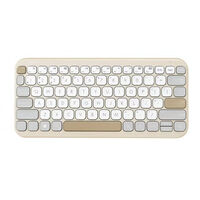Teclado Asus Marshmallow KW100 Bluetooth Bege
