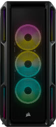 Torre ATX Corsair 5000T iCUE RGB Negro Cristal Templado image number null