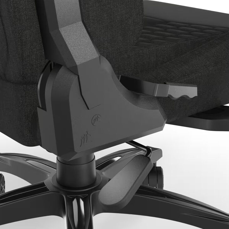 Silla Gaming Corsair TC100 RELAXED - Fabric Negro image number 7