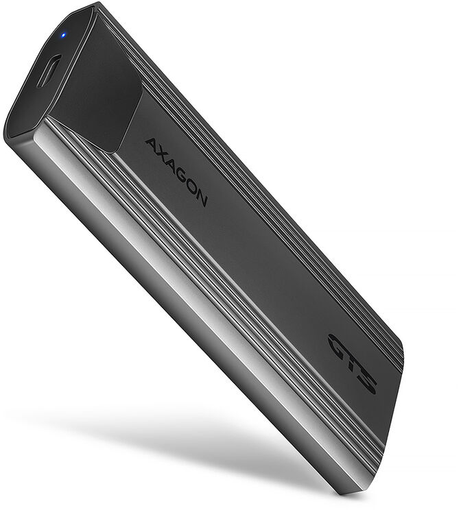 Caja SSD AXAGON EEM2-GTS2 USB-C 3.2 Gen2 - M.2 NVMe SSD THIN image number 0
