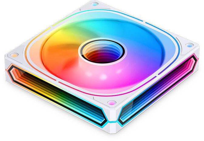 Ventilador Jonsbo FR-505 ARGB PWM Blanco - 120mm image number 4