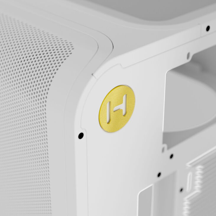 Caja ATX Hyte X50  Vidrio Templado Snow White image number 5