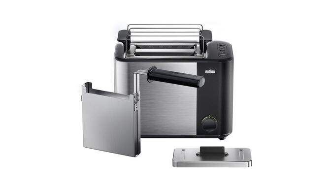 Tostadora Braun HT 5015 BK Negro/Inox image number 0
