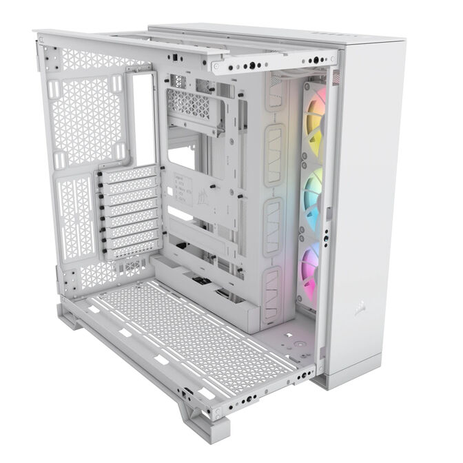 Torre ATX Corsair iCue LINK 6500X Blanco Cristal Templado image number 1