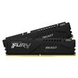 Kingston Kit 32GB (2 x 16GB) DDR5 6000MHz FURY Beast Preto CL36 image number null
