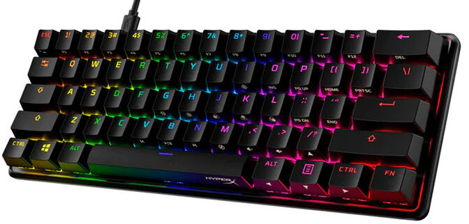 Teclado Mec&acirc;nico HyperX Alloy Origins 60 RGB Gaming US Aqua Switches image number 2