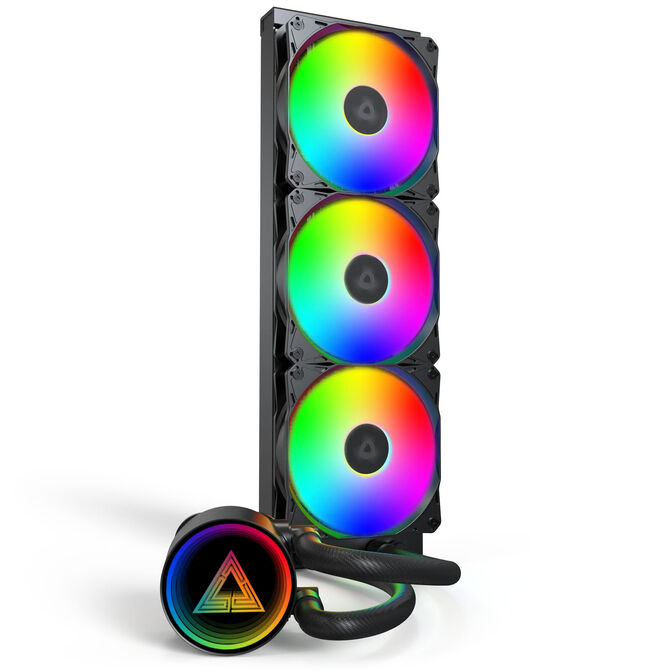 Water Cooler CPU Montech LightFlow ARGB 360mm Negro image number 0