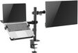 Soporte de Monitor + Port&aacute;til Ewent EW1519 Desk Mounting 13" - 32" Articulado Negro image number null