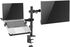 Soporte de Monitor + Portátil Ewent EW1519 Desk Mounting 13" - 32" Articulado Negro image number null