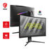 Monitor Curvo MSI 27" MAG 275CQRF QD VA WQHD 170Hz 1ms FreeSync Premium image number null