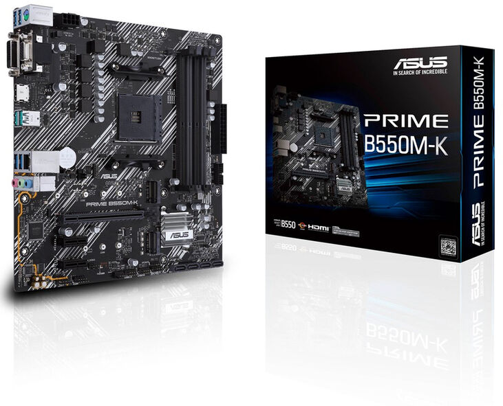 Placa Base Asus PRIME B550M-K image number 0