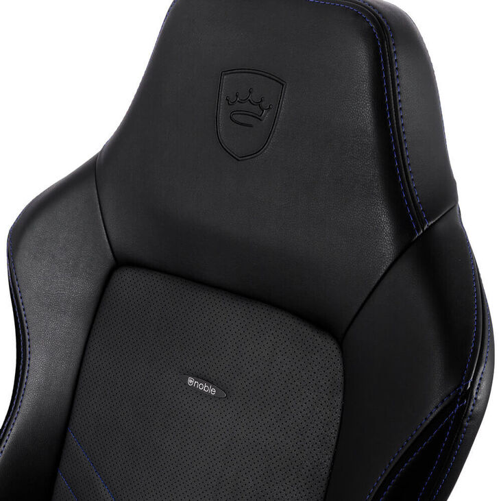 Silla noblechairs HERO - Negro / Azul image number 3