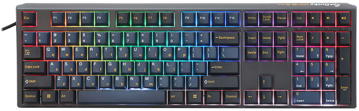 Teclado Mecânico Ducky ONE 3 Pro Nazca Line 100% RGB 8K Polling Rate MX2A-Blue (ES) image number 0