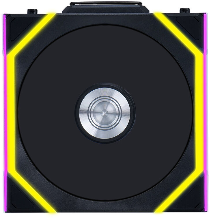 Ventilador Lian Li UNI FAN SL120 Wireless RGB Reverse Blade PWM Negro 120mm image number 0