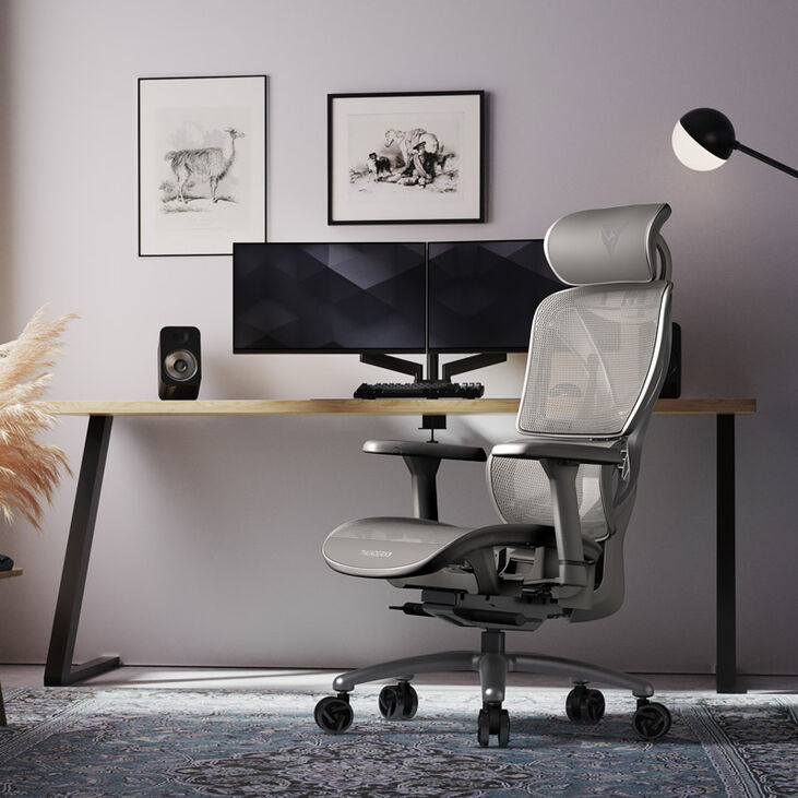 Silla Gaming Ergonomica ThunderX3 XTC - Griz image number 6