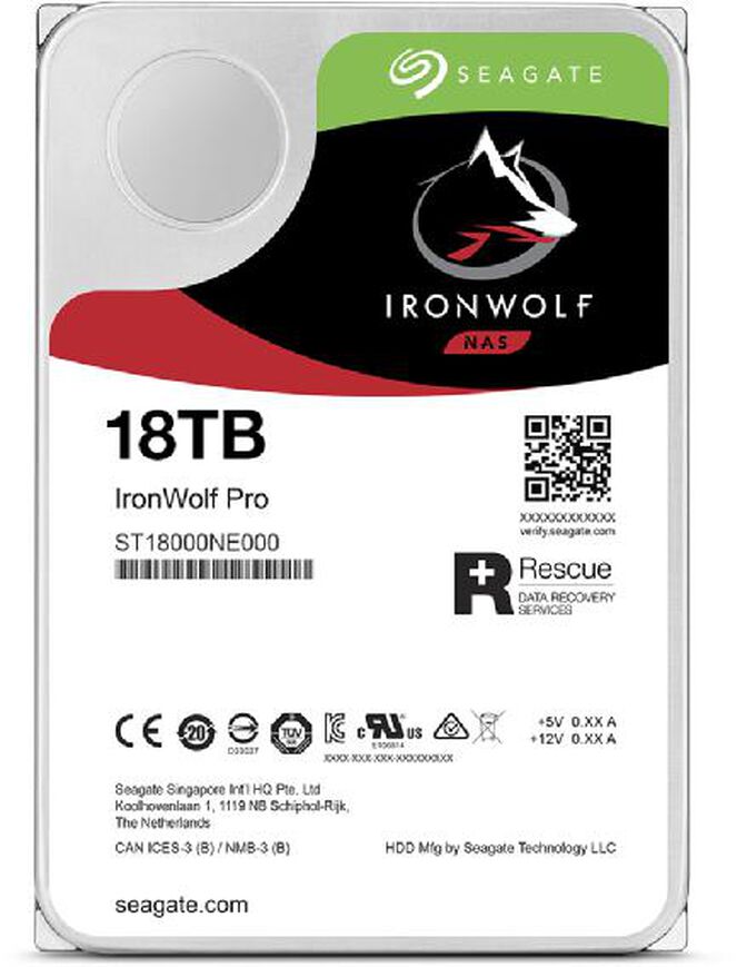 Disco Seagate IronWolf Pro 18TB 7200rpm 256MB SATA III image number 3
