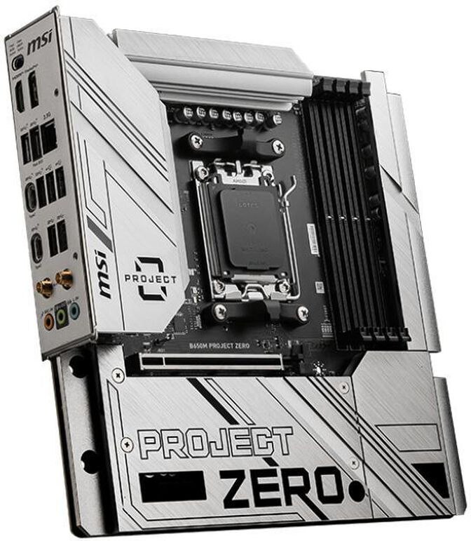Placa Base MSI B650M PROJECT ZERO image number 3