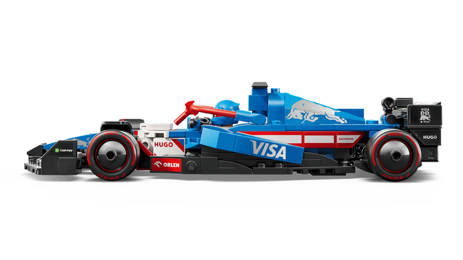 LEGO Speed Champions: Coche de Carreras Visa Cash App RB VCARB 01 F1, 248 Piezas (77246) image number 5