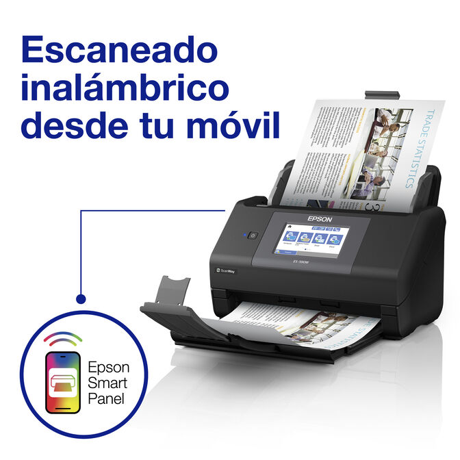Esc&aacute;ner de Documentos Epson WorkForce ES-590W image number 4