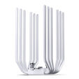 Ventilador CPU Jonsbo CC90 Dual Tower con Display Blanco - 2x 130mm image number null