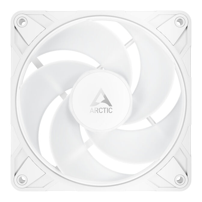 Ventilador Arctic P12 PRO Reverse PWM PST ARGB 120mm - Blanco image number 4