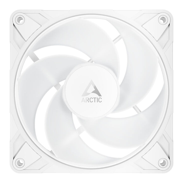 Ventilador Arctic P12 PRO Reverse PWM PST ARGB 120mm - Blanco image number 4