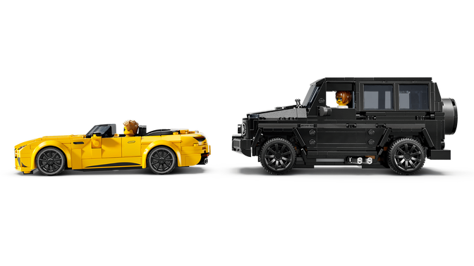 LEGO Speed Champions: Mercedes-AMG G 63 y Mercedes-AMG SL 63, 808 Piezas (76924) image number 4