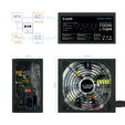 Fuente Alimentaci&oacute;n Tooq Xtreme Gaming Energy II 700W 80+ Bronze c/LED image number null