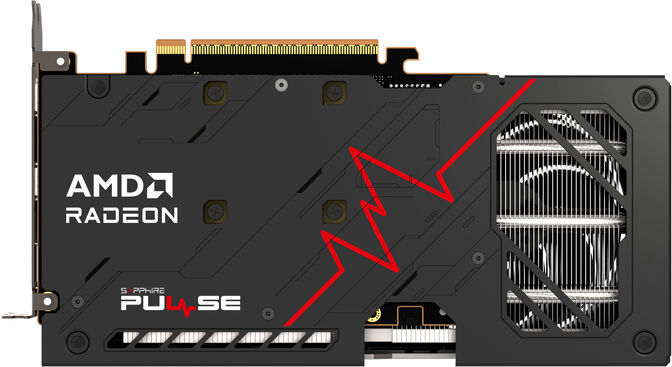 Tarjeta Gr&aacute;fica Sapphire Radeon RX 9060 XT Pulse 16GB GDDR6 image number 5