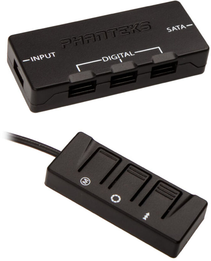 Kit Digital-RGB con Controlador e 2x LED-Strip image number 2