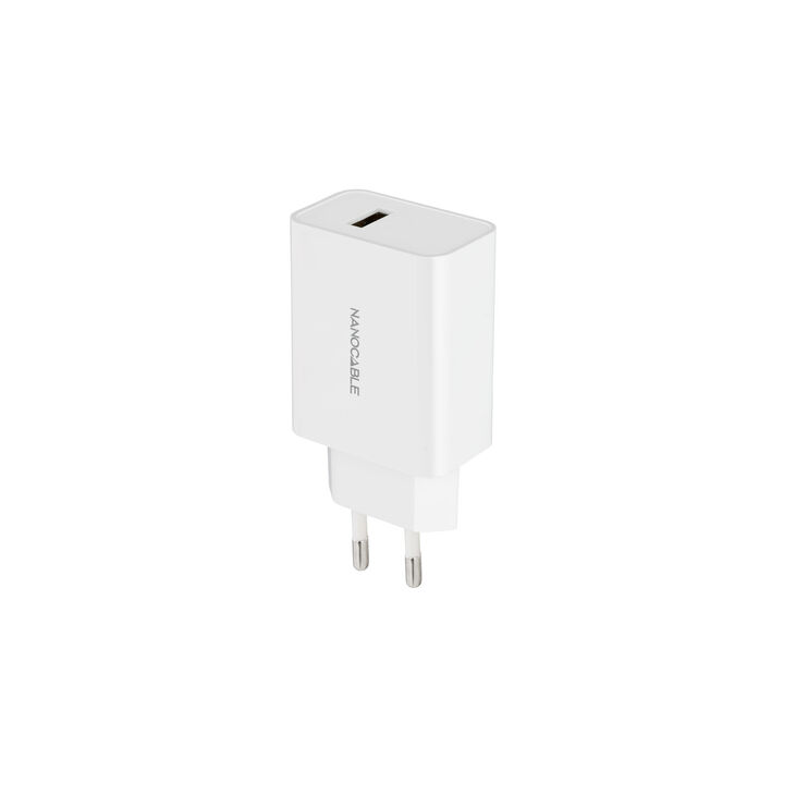 Cargador USB, 5V/1A, Blanco image number 0