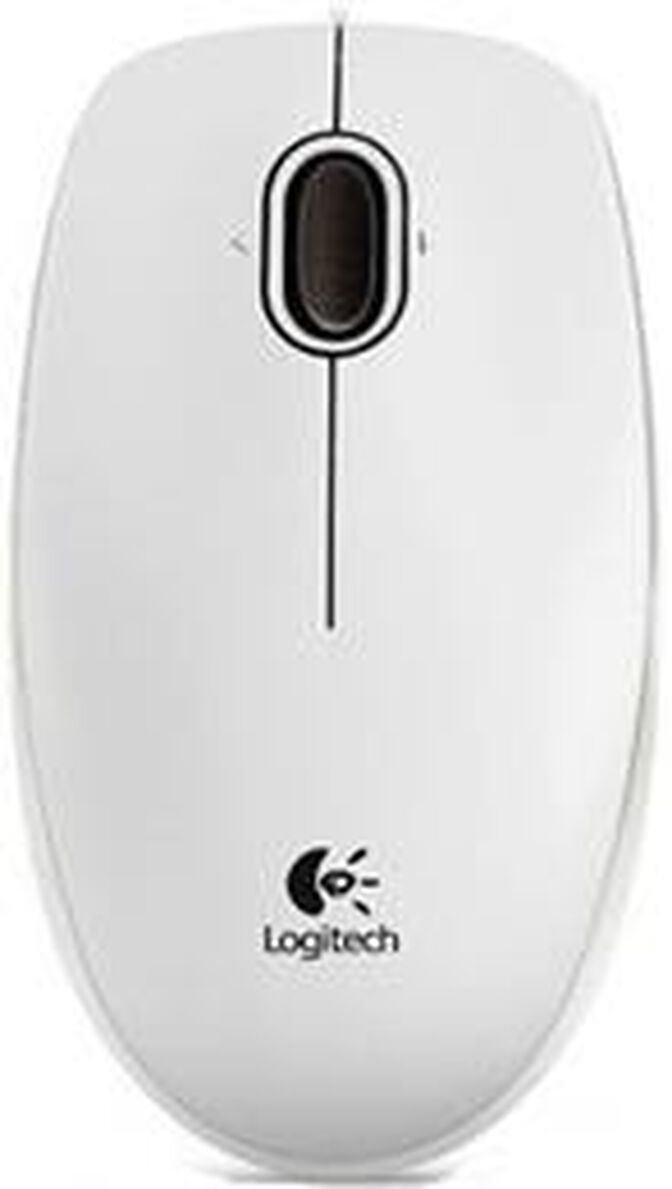 Rat&oacute;n &Oacute;ptico Logitech B100 Blanco image number 2