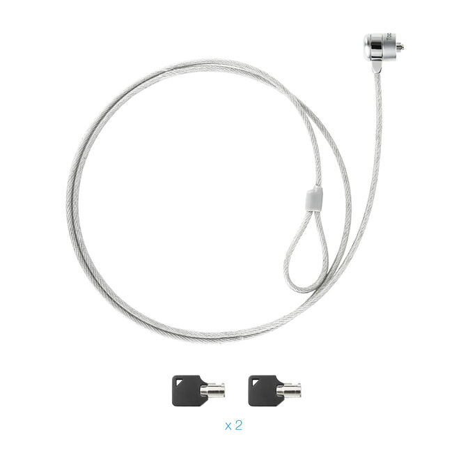 Candado Antirrobo Tooq con Llave 1,50 metros image number 17