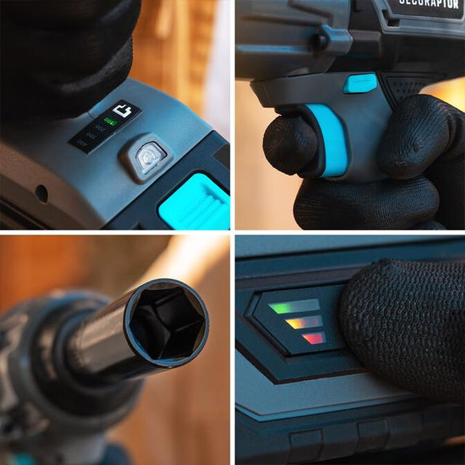 Llave de Impacto Cecotec CecoRaptor Perfect Impact 2020 Ultra image number 8