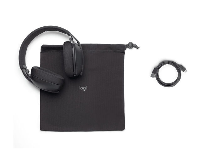 Auriculares Logitech Zone Vibe Wireless MS Native Bluetooth Grafito image number 4