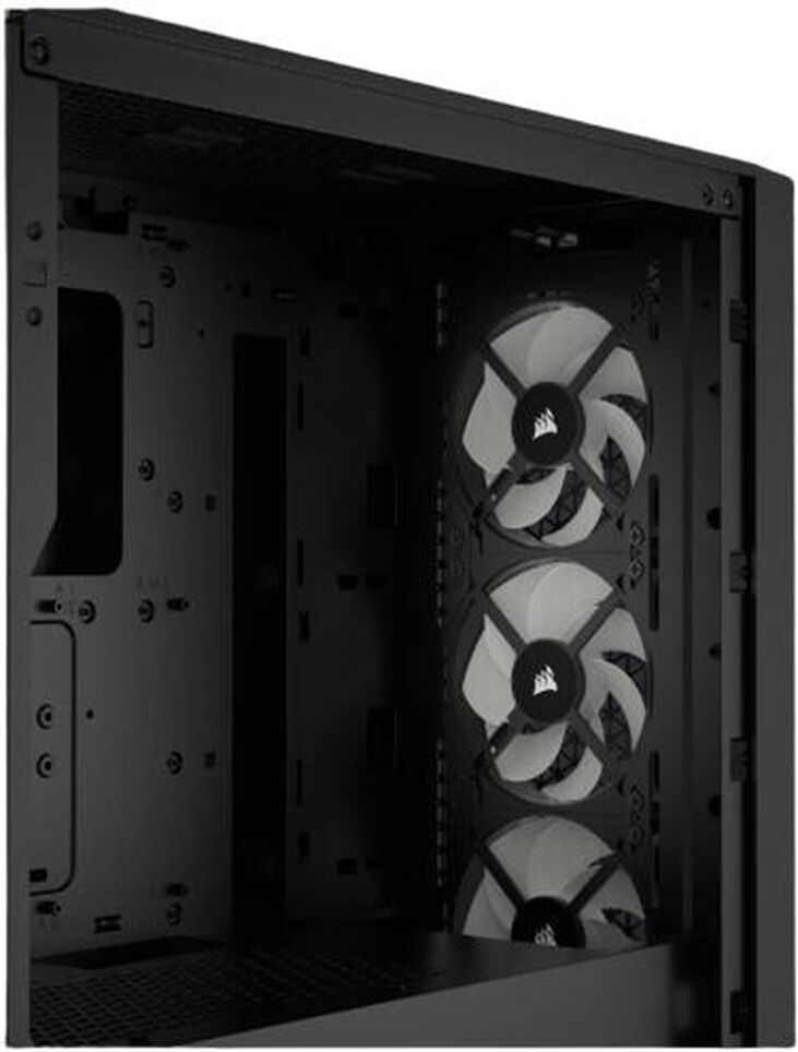 Torre ATX Corsair 3000D RGB Airflow Negro Cristal Templado image number 8