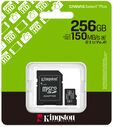 Tarjeta de Memoria Kingston Canvas Select Plus Gen3 150MB/s MicroSDHC UHS-I A1 256GB image number null