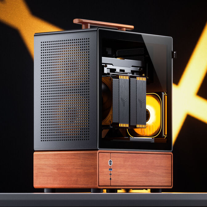 Caja Micro-ATX Jonsbo T7 Negro image number 14