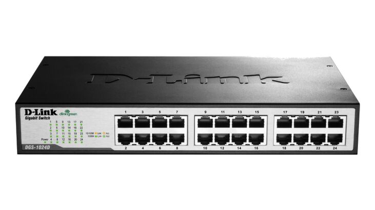 Switch D-Link DGS-1024D 24 Portas Gigabit Unmanaged image number 1