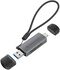 Lector de Tarjetas Conceptronic Tarjetas SD/MicroSD USB 3.0 USB-C