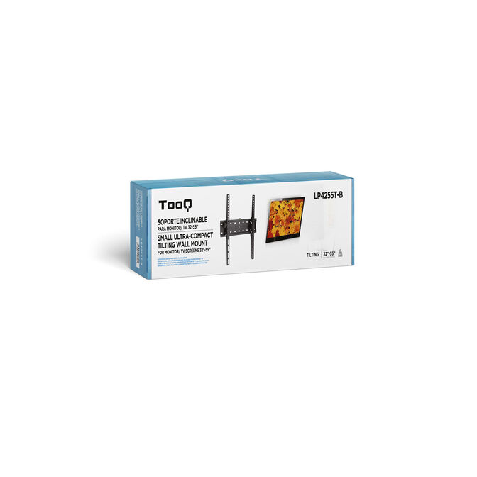 Soporte de Pared Tooq Tilt 32" a 55" Max. 75kg Negro image number 10