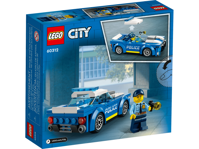 LEGO City: Coche de Polic&iacute;a, 94 Piezas (60312) image number 1