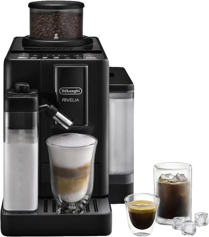 Cafetera Autom&aacute;tica DeLonghi Rivelia Start EXAM420.55.BXL 1450W 15 Bar Negra image number 1