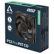Ventilador Arctic P12 PRO PWM PST CO 120mm - Negro image number null