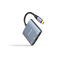 Adaptador Nanocable USB-C > HDMI + USB + USB-C (PD60W) Compatible con Thunderbolt 3