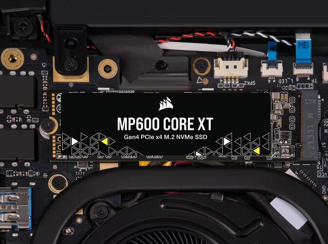 SSD Corsair MP600 Core XT 2TB Gen4 M.2 NVMe (5000/4400MB/s) image number 9